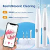 Altro Scaler elettrico dentale ad ultrasuoni visivo per l'igiene orale con telecamera LED Light Calculus Plaque Stain Remover Detergente per tartaro Strumento per sbiancamento dei denti 230524