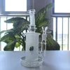 8 -calowe głębokie recykling Rurki wodne Dab Rig Bongs Glass Water Hookah Rury