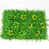 Dekorativa blommor 40 60 cm konstgjorda växter Hedge Lawn Boxwood Fake Garden Backyard Home Decor Simulation Grass Turf Rug Outdoor