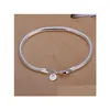 Perlen Flash Twisted Rope Sand Pearl Box Stränge Aberdeen Sterling Silber vergoldete Armbänder 8 Stück gemischter Stil Gssb3 Sale Damen 925 Dhmto