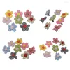 Dog Apparel 10pcs Pet Bowknot Hair Flower Clip Grooming Colorful Cute Hand-made Headwear Bows For Small