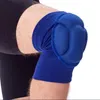 Knäunderlag 2st Förtjockad sportsvamp Elastisk support Fitness Gear Basketball Volleyball Brace Protector Gym Non-Slip