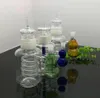 Rury dymowe Hookah Bong Glass Rig Oil Water Bongs Zewnętrzna szkła do tykwy Kettle Hookah