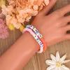 Strand Punki Ins Cute Beads Braclets Summer Fruit Beach Jewelry Polymer Clay Bracelet For Women Trendy Letter Pulsera Wholesale