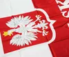 Banner-Flaggen, Polen-Flagge, 90 x 150 cm, polnische Adler-Flagge, polnische Flagge, weißer Adler, EU-Banner für drinnen und draußen, dekorative Flagge, Gartenparty-Flagge G230524