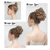 chignons chignons hair hair extensions messy curly scrunchies hairpieces chignon updo updo posit for women 230523