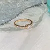 Cluster Rings Solid S925 Sterling Silver Diamond Ring For Women 14K Rose Gold Plated Wedding Bands Origin Gemstone Jewelry Box