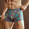 Mutande Uomo Mutandine Homme Casuale Labbro Lettera Grafica Boxer Brevi Pantaloncini Intimo Coppia Sexy Uomo Moda di lusso da donna