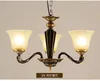 Żyrandole kutka żyrandol coper luksus vintage jadalnia oświetlenie rustykalne świece światła świec