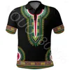 Polos pour hommes Polo de la région africaine soudan été hommes et femmes imprimé décontracté ample sport Style de rue T-shirt