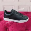 Ny Top Hot Luxurys designer kalvskinn casual skor reflekterande sneakers vintage läder tränare mode skor fritid sko plattform snörning sneaker