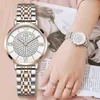 orologi da donna coreani Tiktok Fashion Stars Boston Watch Diamond Set Orologio al quarzo in acciaio pregiato Orologio da donna impermeabile