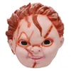 Party Masks Halloween Horror Movie Good Guy Chucky Kids Mask Cosplay Monster Masquerade Latex Props Novely Costume Party Full Head Mask 230523