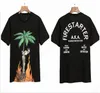 Palm Angel Mens T Shirts MensWomens 디자이너 T 셔츠 티셔츠 의류 탑 남성 캐주얼 가슴 편지 셔츠 Luxurys 의류 스트리트 반바지 소매 의류 티셔츠