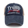 Başkan Donald Trump 2024 Ball Hat Beyzbol Banner Flags Caps Tasarımcılar Yaz Şapkaları Kadınlar Erkek Snapback Sport Jogging Açık Plaj Toptan
