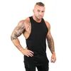 Camisetas sin mangas para hombre Marca Ropa de moda casual Culturismo Algodón Gimnasio Hombres Camiseta sin mangas Fitness Stringer Muscle Workout Chaleco 230524