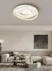 Ceiling Lights Modern White LED Lamp With Remote Control For Bedroom Study Living Room Home Fashion Designer Chandelier Lighting 2023