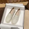 Dress Shoes Plus Size 43 44 Casual Loafer Woman British Style College Student Girls Glip op flats vrouwelijke voetenkleding ln65 y23