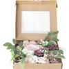 Decorative Flowers 2023 Wedding Box Set European Style Bride Holding DIY Bouquet Table Centerpieces Flower Arrangements