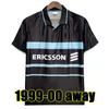 1990 Waddle Marseilles Retro Soccer Jerseys 91 92 93 98 99 00 långa ärmar Olympique de Maillot Foot Boli Desailly 05 06 11 12 Desailly Classic Return Football Shirt