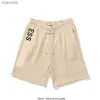 Herren-Shorts, Herren-Shorts E, dreidimensionaler Buchstabendruck-Designer, bequeme Shorts, Damen-Unisex-Kurzbekleidung, 100 % reine Baumwolle, Sportmode, große Größe L230518