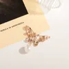 Pins Brooches New version of Brooch for Japanese and Korean women's high-end luxury rhinestone corset with fixed clothing cat eye buckle G220523