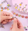 سوار Bangle DIY Make Make Set Beads Explsant accessories for Bracelet Necklace Jewelry Making Gifts Creative Christmas for Girl