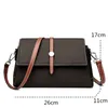 Borse da sera Skin Feeling Soft Genuine Leather Shoulder Messenger Women Cow 2023 Fashion Female Crossbody Bag Lady Quality Purses