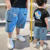 Overalls IENENS Kinder Jungen Strand Shorts Jeans Kinder Kleidung Hosen Denim Kleidung Bermuda Säugling Kleinkind Baby Junge Freizeithose 230609