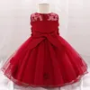 Girl Dresses Girl's 3M-2T Toddler Princess Baby Dress 1 Year Birthday Christening Gown Infant Party Clothes Vestidos