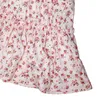 Robes de fille 7 8 9 10 11 12 rose fête fleur manches courtes bouffée princesse 2022 filles robe d'été G220523