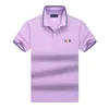 LacosteFrence cheval marque polos femmes mode broderie lettre affaires à manches courtes calssic t-shirt taille asie