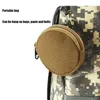 Storage Bags Multi-functional Portable Bag Oxford Waterproof Multi-function Round Parts Headset With Triangle Buckle