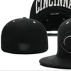 2023 Hombres Cincinnati Béisbol Gorras ajustadas NY LA SOX C letra gorras para hombres mujeres moda hip hop hueso sombrero verano sol Deportes Tamaño casquette Snapback A3