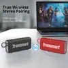 Portable Speakers Tronsmart Trip Bluetooth-Speaker IPX7 Waterproof Portable Sound with Voice Assistant Dual Full-Range Driver Hours Play