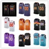 Jersey personalizada Mulheres jovens fênixs Kevin Durant Bradley Beal Devin Booker Suns DeAndre Ayton Cameron Payne Torrey Craig Jerseys de basquete