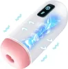 Masturbadores masturbador homem automático vibrador sexual oral masculino copo de masturbador de pênis vaginal real 230524