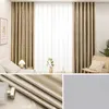 Rideau moderne minimaliste lumière luxe bronzant diamant velours rideaux épaissi occultant salon chambre Villa