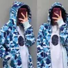 Heren Camouflage Hoodie Womens Fashion Hoodies Casual Hooded Fleece Sweatshirt Man Hip Hop Sharks Jas Vrouw Sweatshirts 13 Stijlen M-3XL