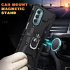 Armor Schokbestendig Kickstand Mobiele Telefoon Gevallen Voor Motorola G Pure Play Power Stylus 360 Graden Ring Houder Magnetische Auto Mount Telefoon Case Shell