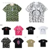 Designer Mens and Shirt Hip Hop Monkey Pattern Top Summer Breattable Mortile High Street Trend Tee Frd4 Frd4