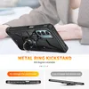 Armor Schokbestendig Kickstand Mobiele Telefoon Gevallen Voor Motorola G Pure Play Power Stylus 360 Graden Ring Houder Magnetische Auto Mount Telefoon Case Shell