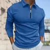 Męskie Polos Stylish Men Spring T-Shirt Business Shirtu