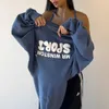 도매 3D 폼 자른 스웨트 셔츠 면화 대형 양털 테리 품질 헤비 헴 여성 커스텀 퍼프 프린팅 hoodiej