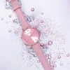 orologi coreani Appuntamento lungo Nuovo orologio di lusso leggero da donna cool con senso avanzato, temperamento alla moda, orologio al quarzo impermeabile con cintura