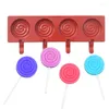 Bakning Mögel Lollipop Mögel Silikonsocker Jellies Chokladdeg Fondant Cake Decorating Tools