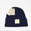 Beanie/Skull Caps Men Winter Beanie Brand Warm Beanies European American Doubleayer foldeded Knit Woolen Hat J230520