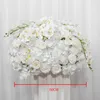 Fleurs décoratives 60CM grandes et hautes roses blanches boule de fleur artificielle maison ornements de mariage saint valentin table centre de table décoration