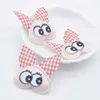 20PSCSewing Notions 10 pieces/batch of large eye cartoon rabbit stickers used for handmade clothing hats shoes fabric patches supplies headwear C25 P230524