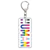 Kreki kluby gejowskie LGBT Rainbow akrylowy brelok LGBTQ Przezroczysty dwustronny pierścionek kluczowy pierścień kluczy lesbijka dla przyjaciół prezent